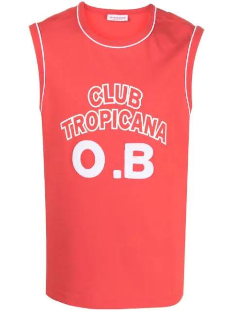 Dubois Club Tropicana-print tank top by ORLEBAR BROWN