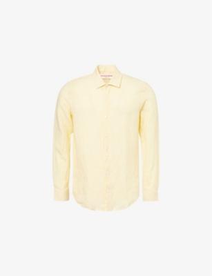 Giles Long-Sleeve Linen Shirt by ORLEBAR BROWN