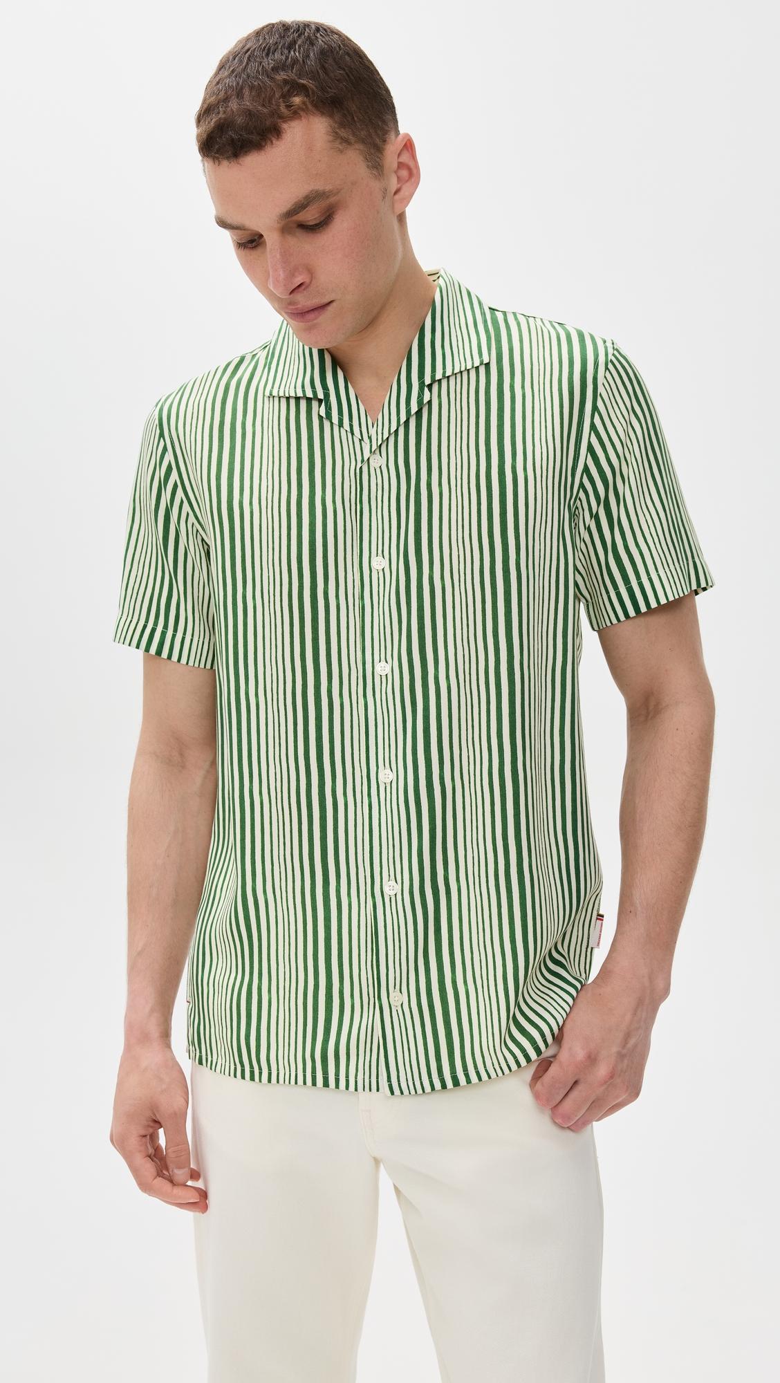 Hibbert Shore Stripe Shirt by ORLEBAR BROWN