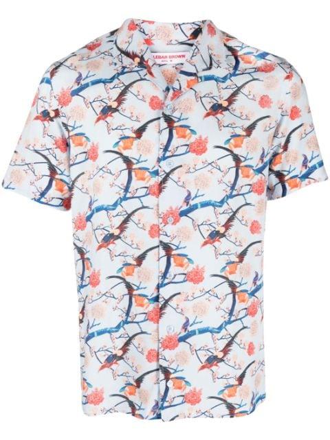 Hibbert graphic-print shirt by ORLEBAR BROWN