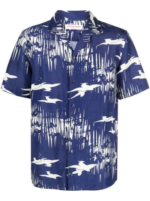 Hibbert graphic-print shirt by ORLEBAR BROWN