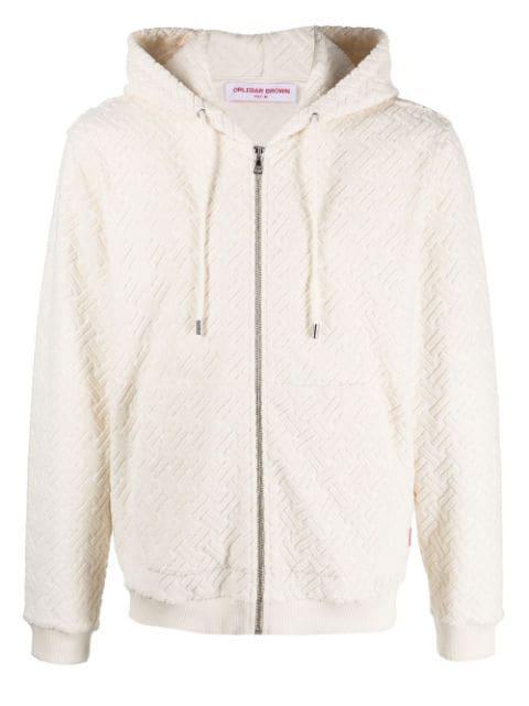 Horsley jacquard zip-up hoodie by ORLEBAR BROWN
