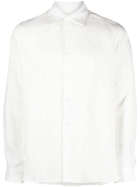 Justin pointed-collar linen shirt by ORLEBAR BROWN