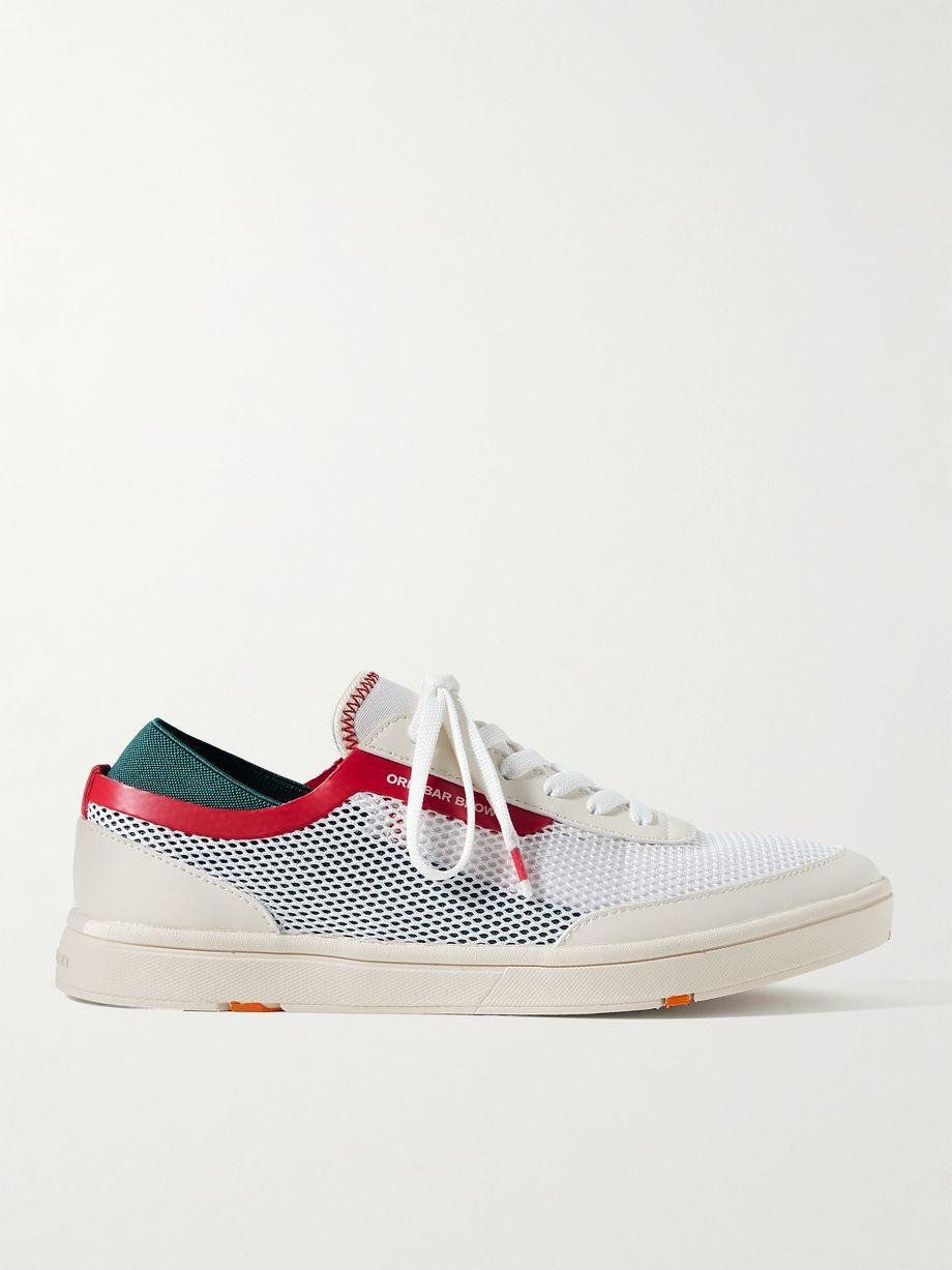 Larson Mesh and Faux Leather Sneakers by ORLEBAR BROWN