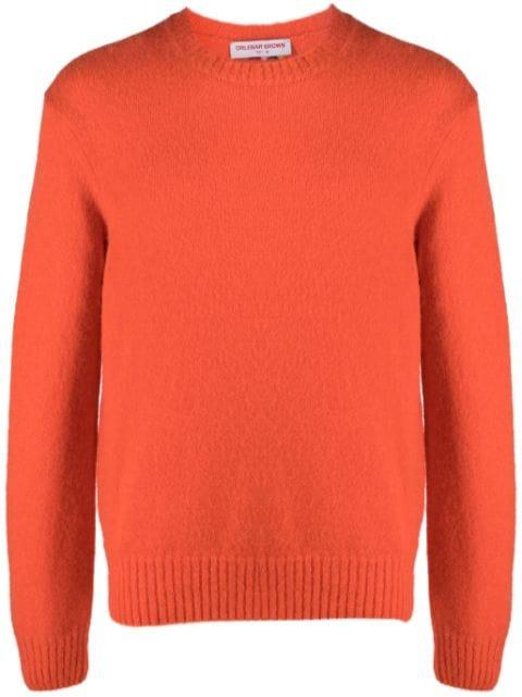 Lorca logo-patch knitted jumper by ORLEBAR BROWN