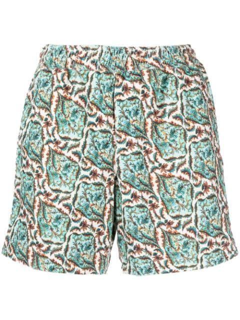 Louis paisley-print shorts by ORLEBAR BROWN