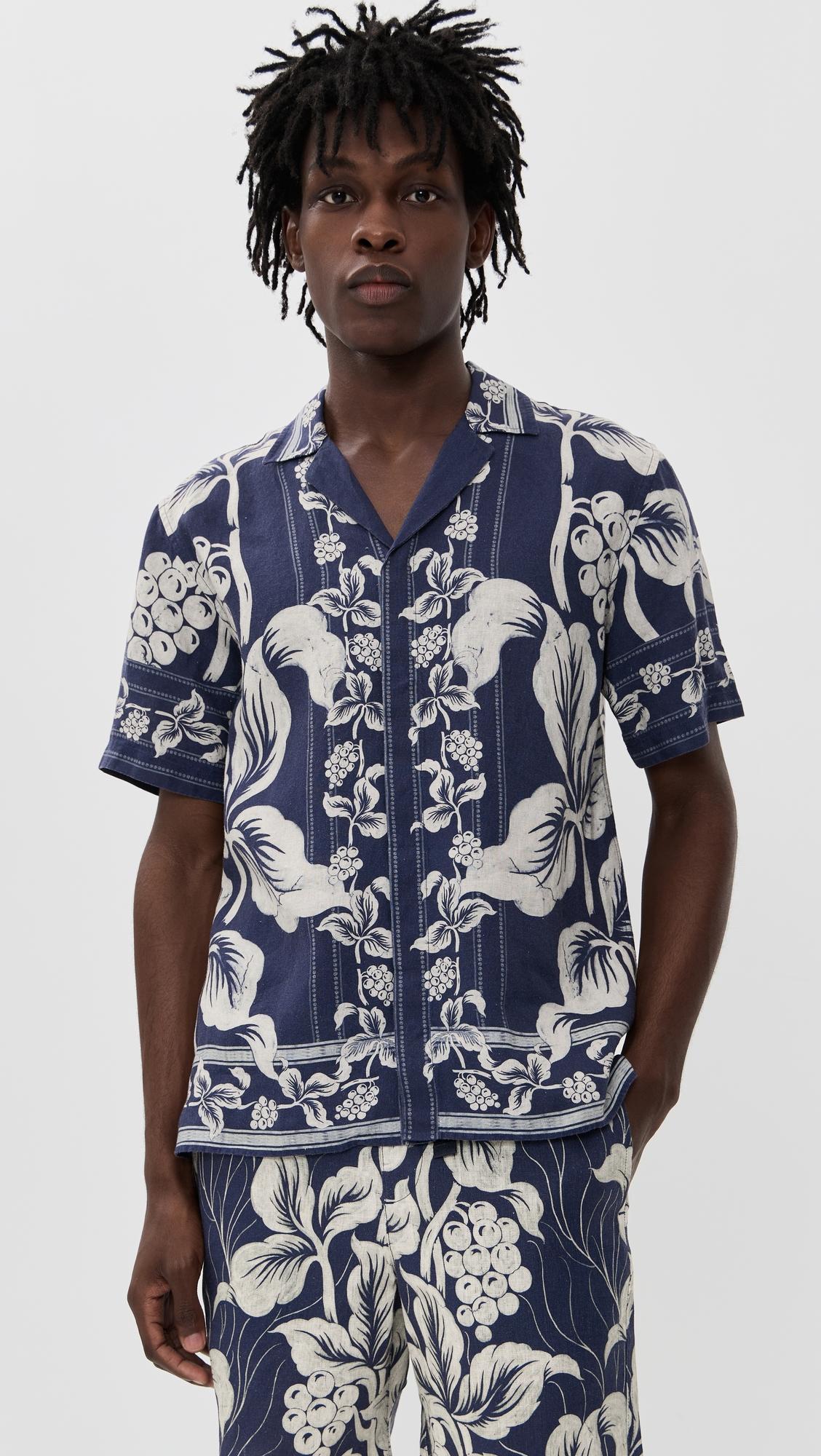 Maitan Linen Petralis Garland Shirt by ORLEBAR BROWN