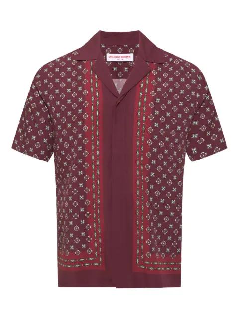 Maitan Luminis Border geometric-patterned shirt by ORLEBAR BROWN