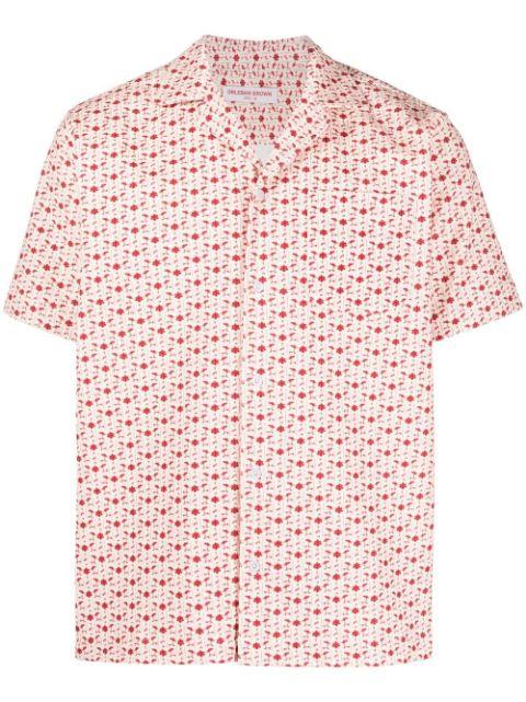 Marne Cord bandana corduroy shirt by ORLEBAR BROWN