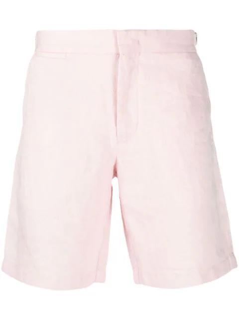 Norwich linen tailored shorts by ORLEBAR BROWN