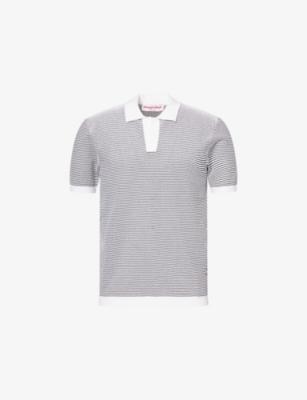 Roddy Open-Mesh Waffle Knit Polo Shirt by ORLEBAR BROWN