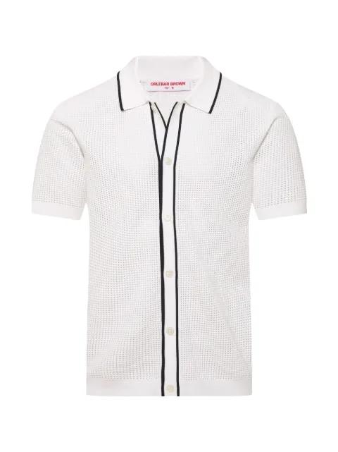 Roddy striped button-fastening shirt by ORLEBAR BROWN