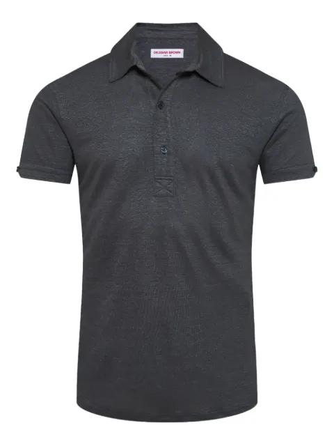 Sebastian linen short-sleeve polo shirt by ORLEBAR BROWN