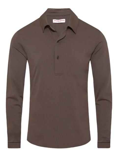 Sebastian long-sleeve merino-wool polo shirt by ORLEBAR BROWN