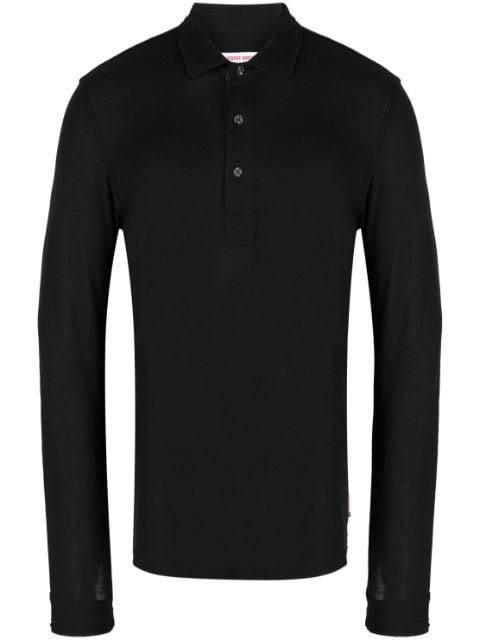 Sebastian long-sleeve polo shirt by ORLEBAR BROWN