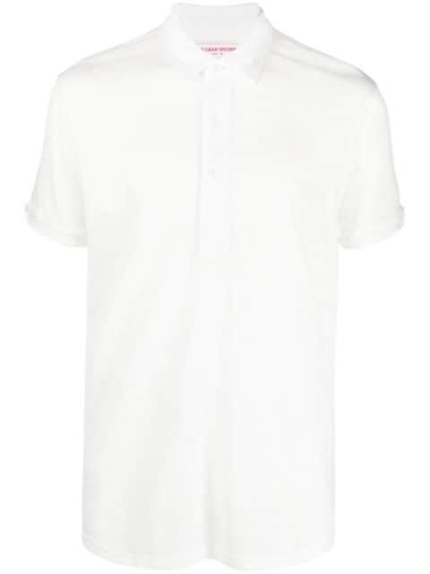 Sebastian short-sleeve linen polo shirt by ORLEBAR BROWN