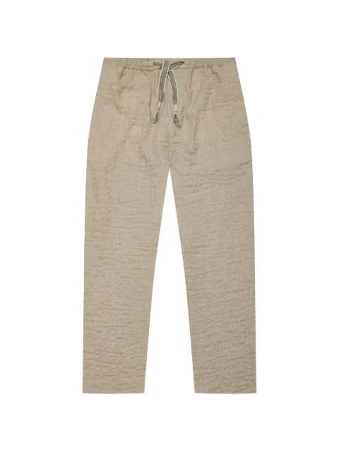 Sonoran drawstring-detail textured cotton trousers by ORLEBAR BROWN