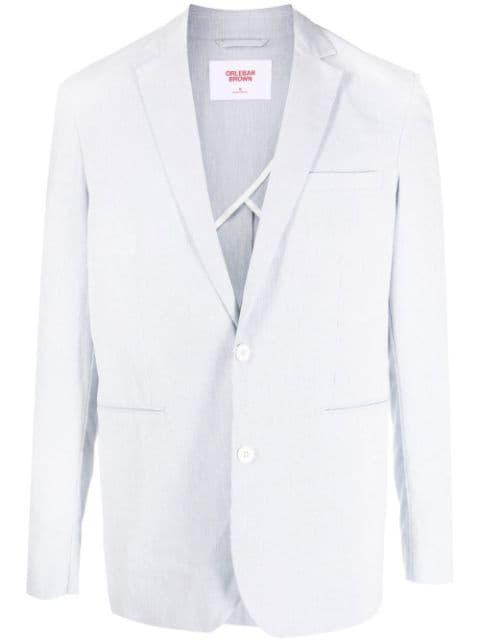 Ullock single-breasted seersucker blazer by ORLEBAR BROWN