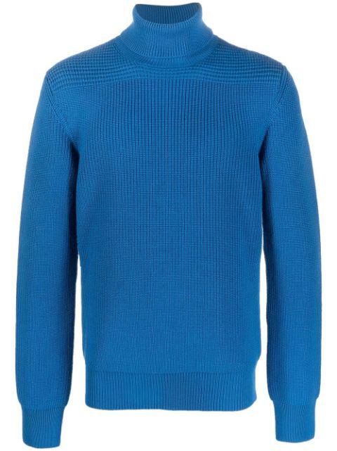 chunky-knit rollneck jumper by ORLEBAR BROWN