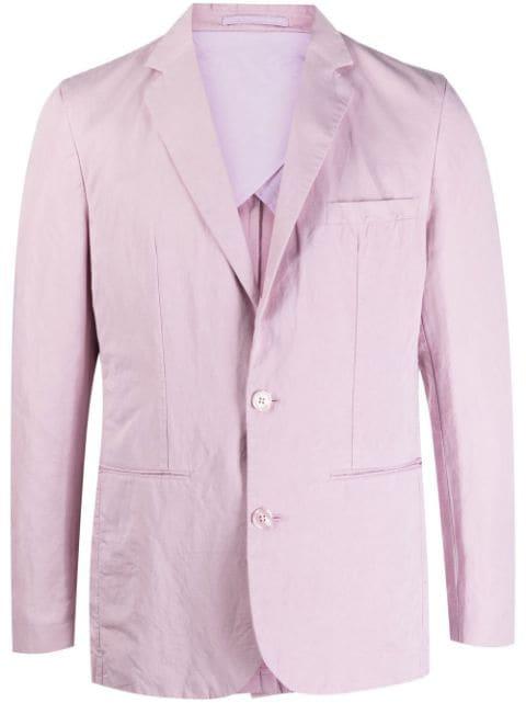 fitted single-breasted button blazer by ORLEBAR BROWN
