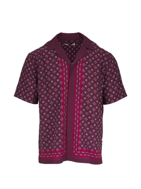 floral-print panelled shirt by ORLEBAR BROWN