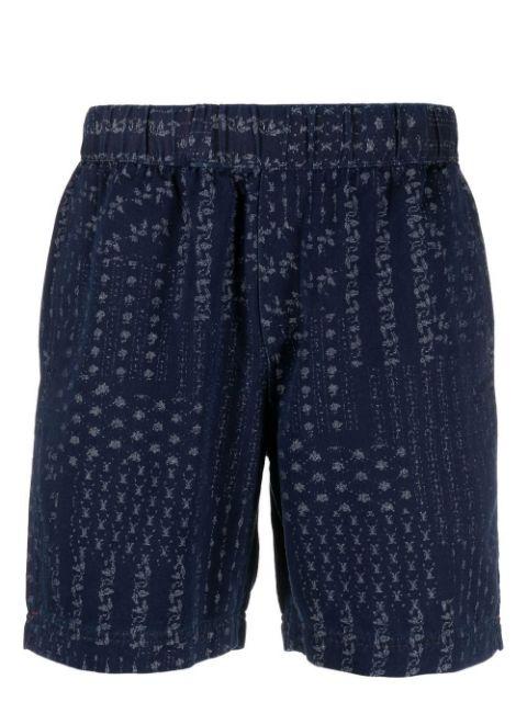 graphic-print cotton shorts by ORLEBAR BROWN