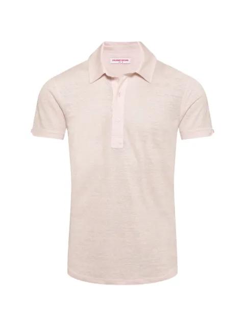 linen polo shirt by ORLEBAR BROWN