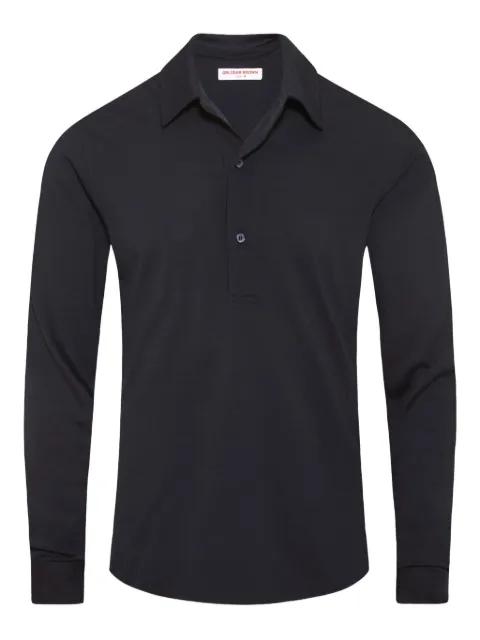 long-sleeve merino wool polo shirt by ORLEBAR BROWN