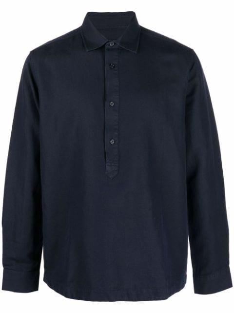 long-sleeve pullover shirt by ORLEBAR BROWN