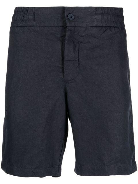mid-rise linen shorts by ORLEBAR BROWN