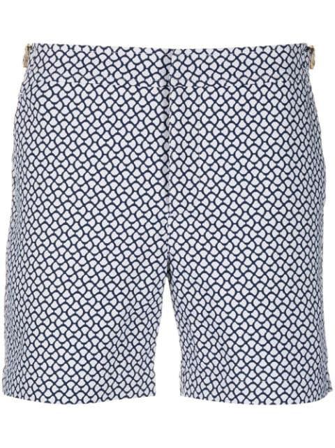 patterned-jacquard beach shorts by ORLEBAR BROWN