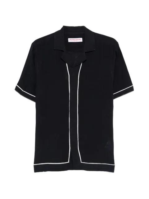 short-sleeve piped shirt by ORLEBAR BROWN