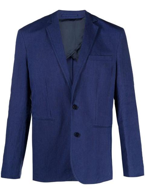 single-breasted silk blazer by ORLEBAR BROWN