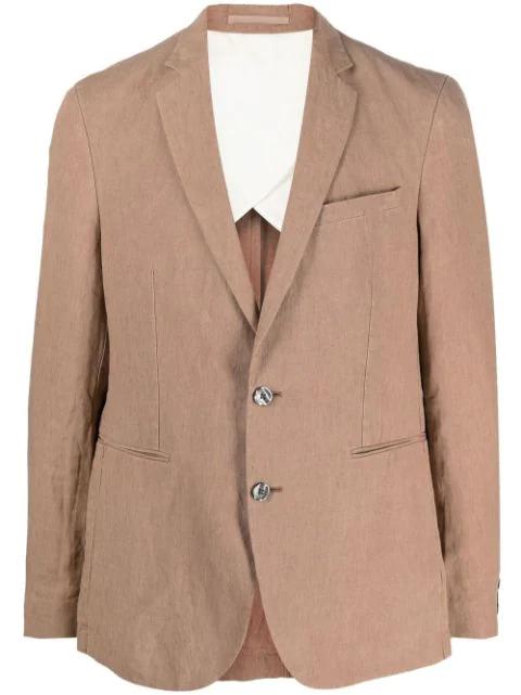 single-breasted tailored blazer by ORLEBAR BROWN