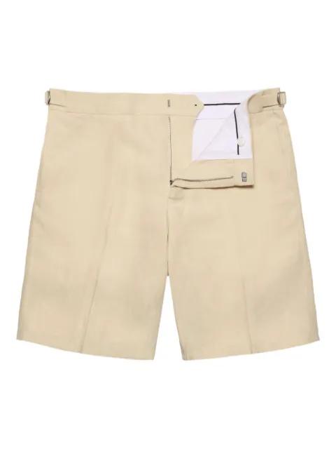 tailored linen shorts by ORLEBAR BROWN