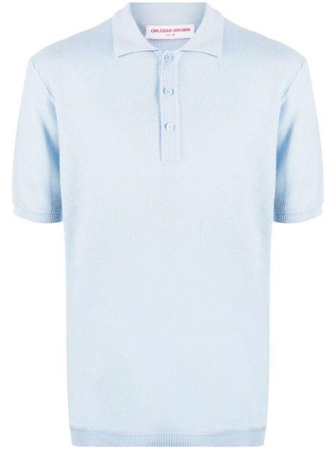 textured-knit polo shirt by ORLEBAR BROWN
