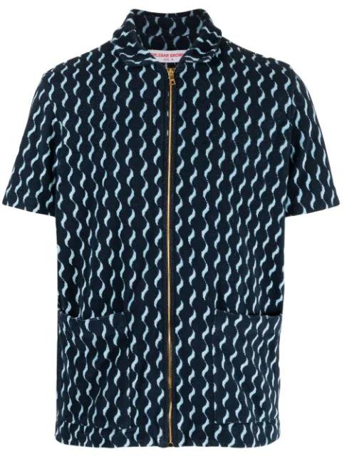 x Wham! Sommerland zipped shirt by ORLEBAR BROWN