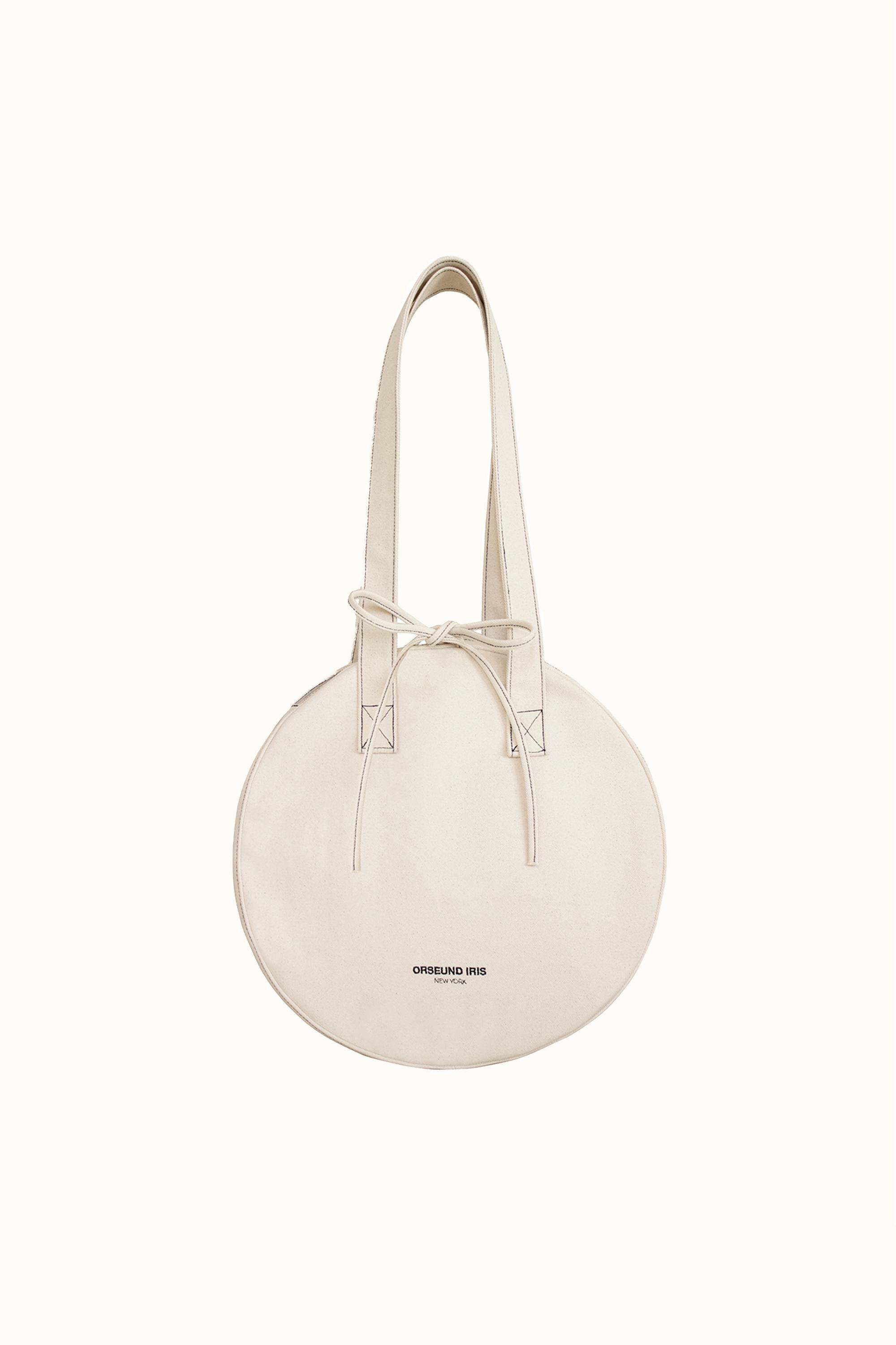 15" Canvas Circle Tote by ORSEUND IRIS