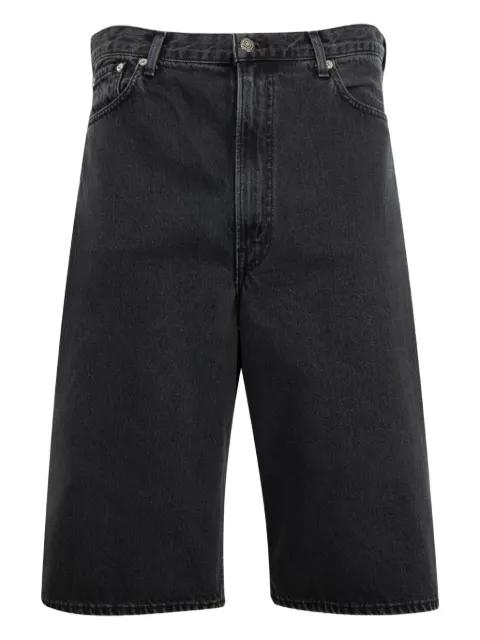 cotton denim shorts by ORSLOW