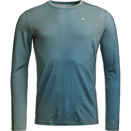 185 Rock'N'Wool Print Long-Sleeve Shirt by ORTOVOX