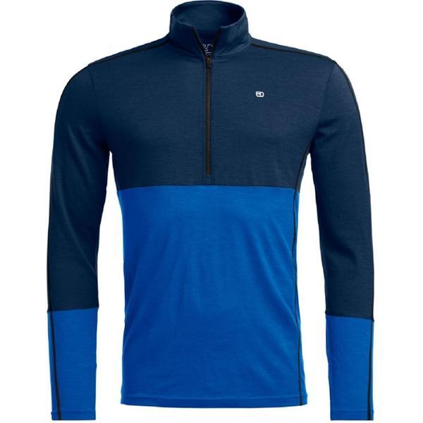185 Rock'N'Wool Zip Neck Base Layer Top by ORTOVOX