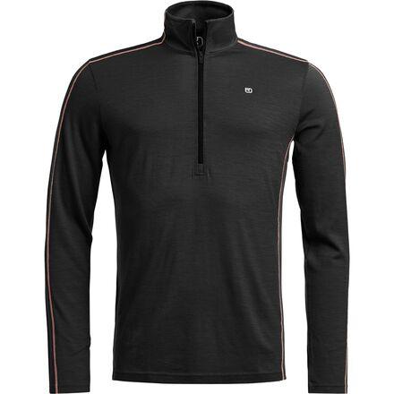 185 Rock'N'Wool Zip Neck Top by ORTOVOX