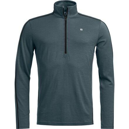 185 Rock'N'Wool Zip Neck Top by ORTOVOX