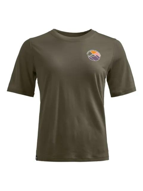logo-print T-shirt by ORTOVOX