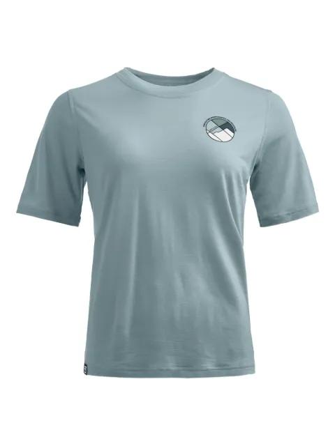 logo-print T-shirt by ORTOVOX