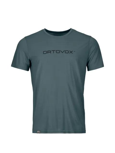 logo-print T-shirt by ORTOVOX