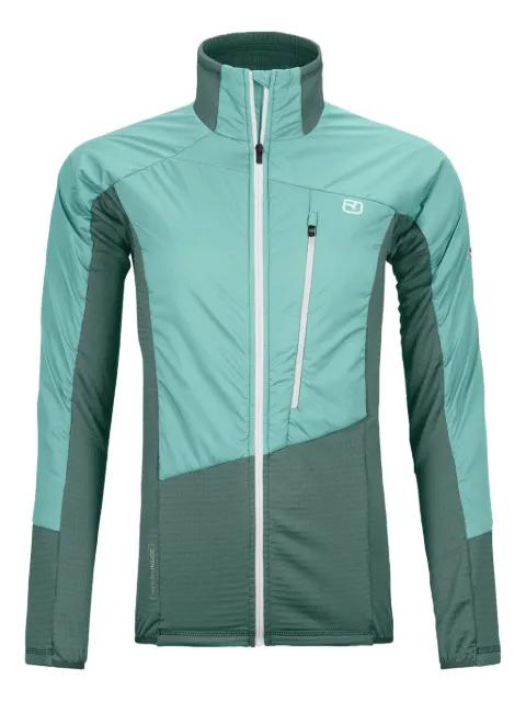 logo-print ski jacket by ORTOVOX
