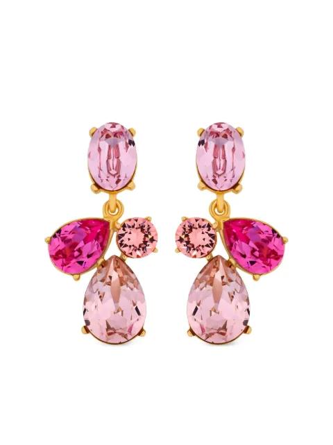Candy drop earrings by OSCAR DE LA RENTA