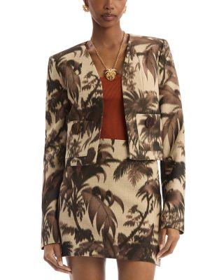 Chine Tailored Jacket by OSCAR DE LA RENTA