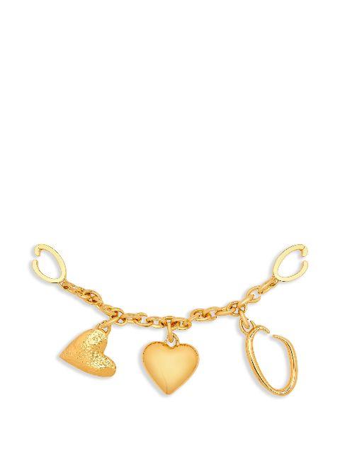 Heart O bag charm by OSCAR DE LA RENTA